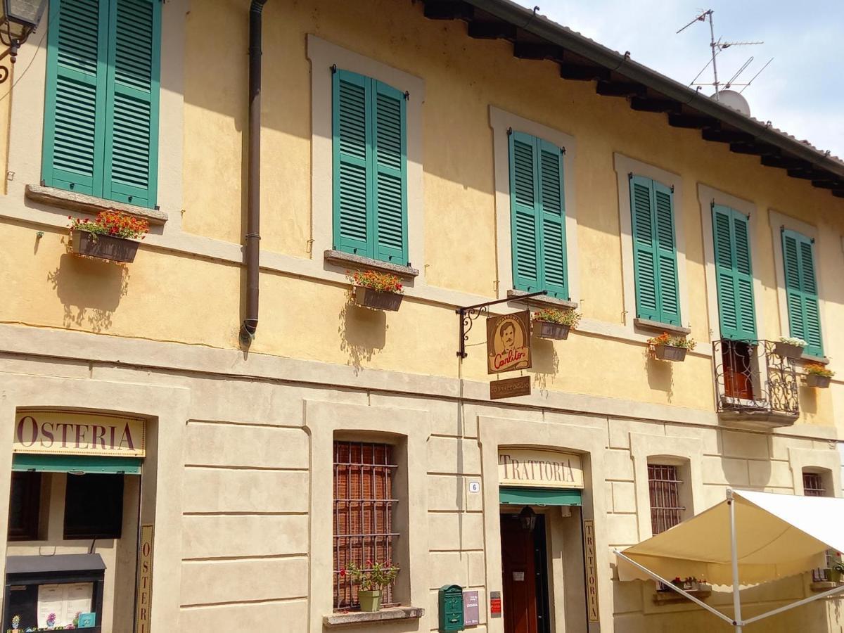 Carlito'S Trattoria Con Alloggio Vertemate Exterior foto
